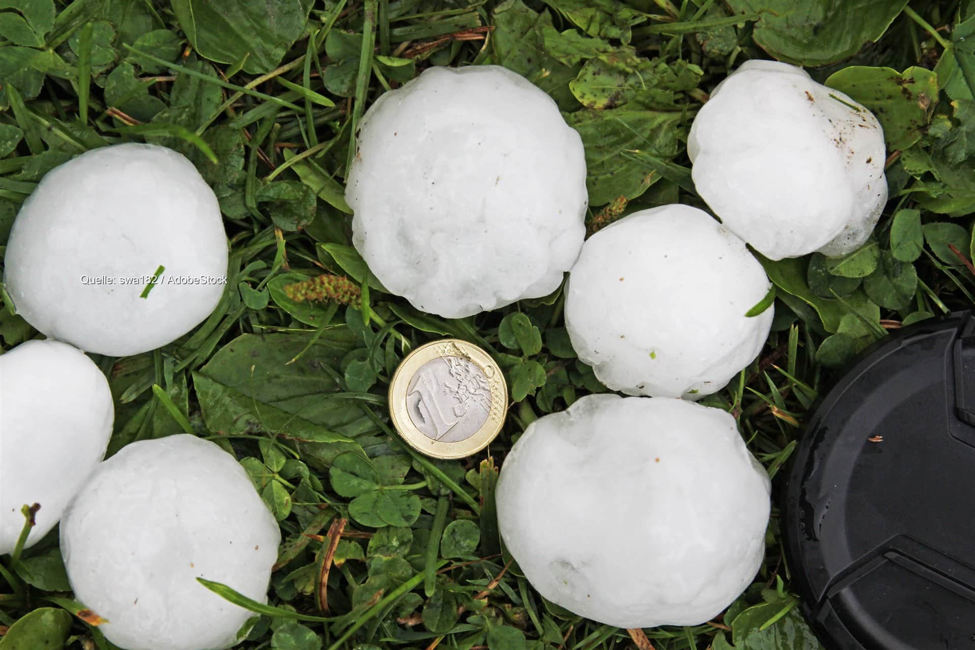 Hagel auf Deutschlands Feldern: 115 Millionen Euro Schaden