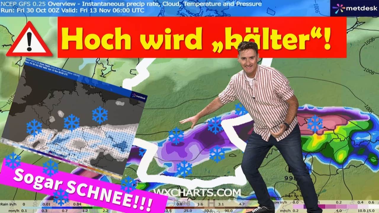 Schnee und Nachtfrost ab 10. November: Gefahr glatter Straßen in Deutschland