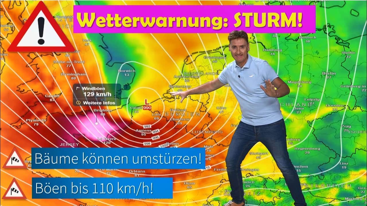 Sturm mit Windstärke 11 am Freitag: Küstenregionen im Norden vor Schäden
