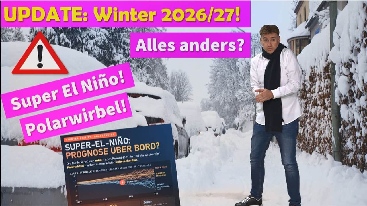 Winter 2026/27 in Deutschland: Stratosphärenerwärmung könnte Wetter kippen