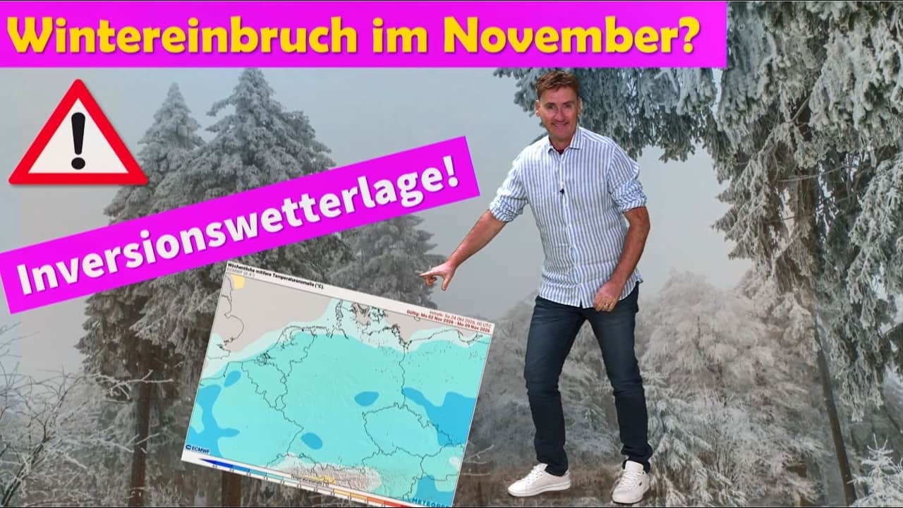 Unerwarteter Winterverlauf in Deutschland: Prognose zeigt erhöhte Sturmgefahr