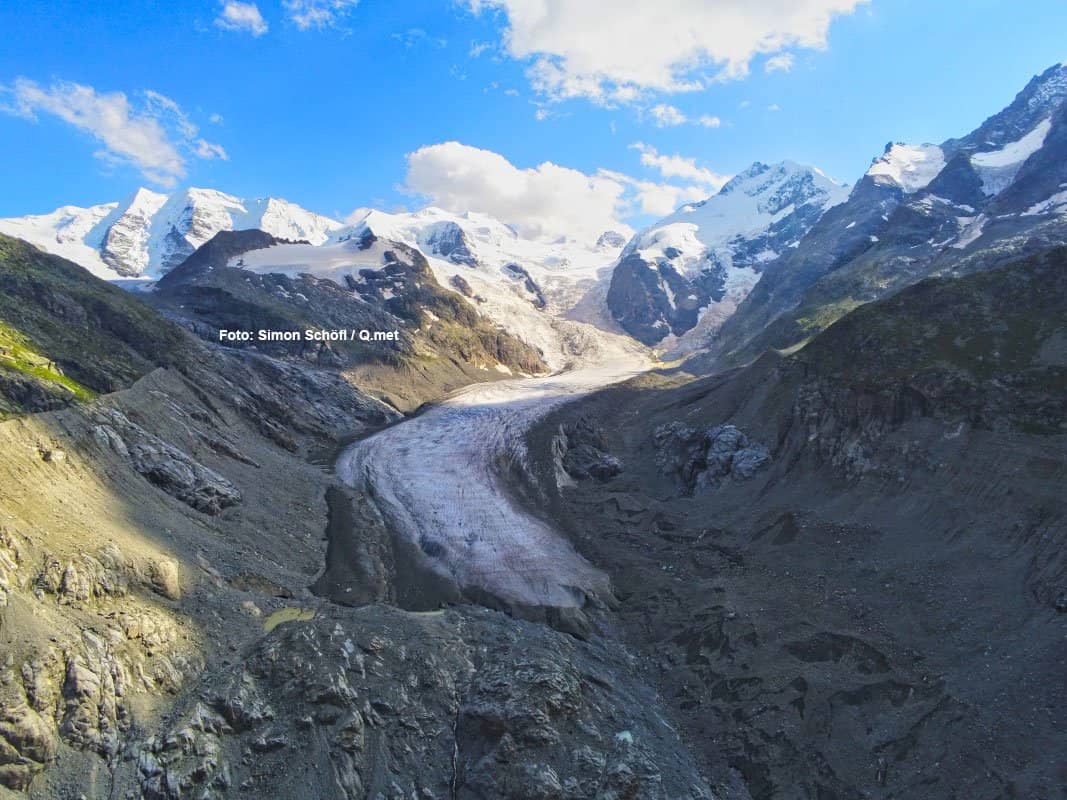 Aletschgletscher verliert sechs Meter Eis in einem Sommer