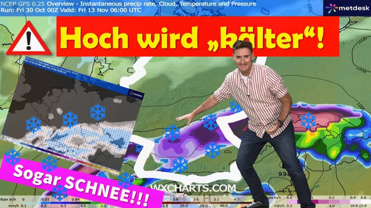 Schnee und Nachtfrost ab 10. November: Gefahr glatter Straßen in Deutschland