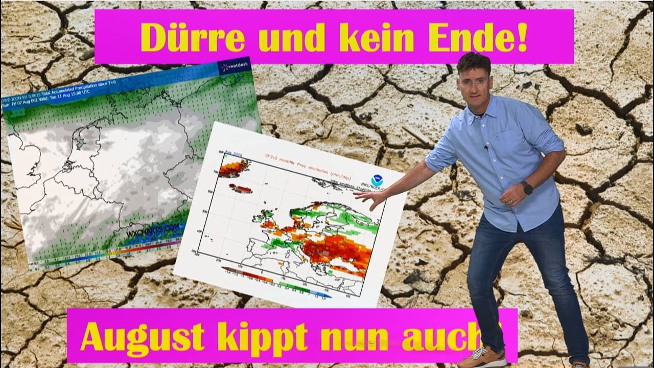 Trockenheit und Hitze gehen weiter: Spitzenwerte nahe 40°C! Nimmt das gar kein Ende?