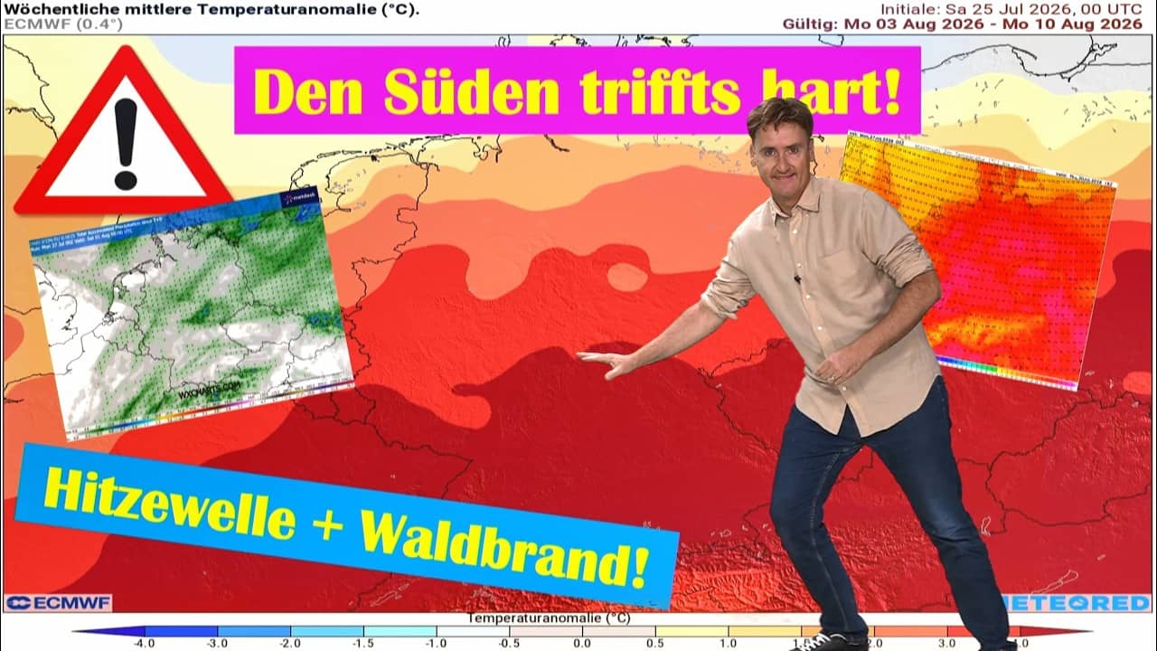 8 cm Rheinpegel bei Worms! Fast 40 Grad zum Monatsende  die Dürre wird immer schlimmer