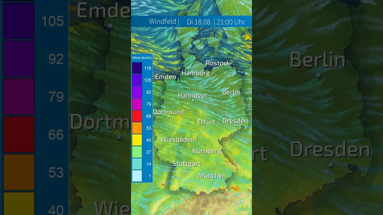 Gefahrentreiber Wind: Kräftige Böen könnten den #waldbrand im Hohen Venn zusätzlich anfachen! #new