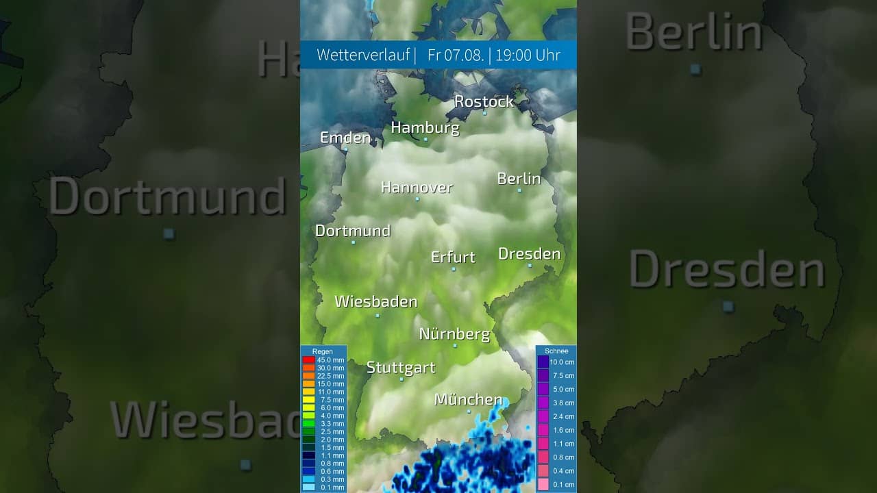Jeder wartet auf Regen  doch diese Wetterlage kennt kein Erbarmen mit der Dürre!