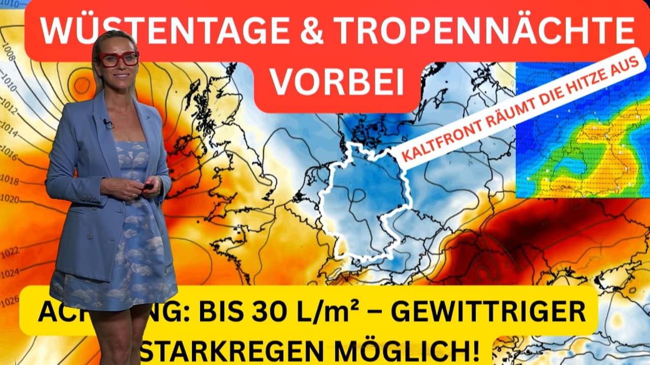 WALDBRAND, EVAKUIERUNG, RAUCH! 1.800 Menschen betroffen  beendet die Kaltfront die extreme Dürre?