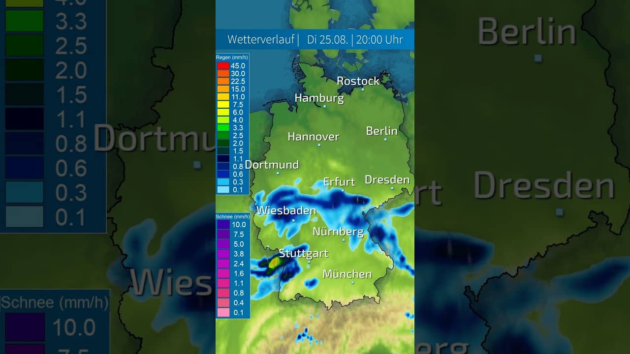 Wetter-Spaltung über Deutschland: Regen und Gewitter gegen Sonne satt!