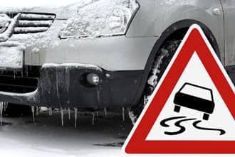 Massive Glättegefahr zum dritten Advent – hier wird es gefährlich glatt
