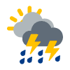 starke Gewitter