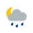 örtlich Regenschauer