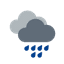 starker Regen