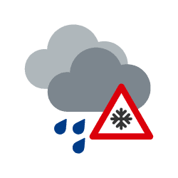 Tag: Regen, örtlich gefrierend