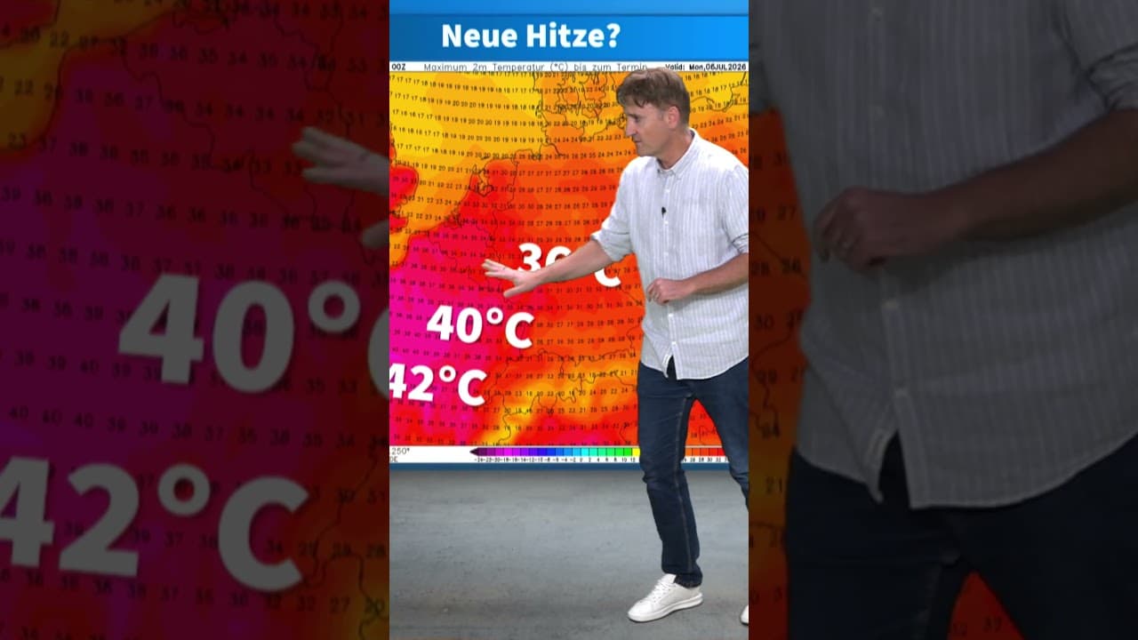 Nach der Extremhitze ist vor der #extremhitze  ! Neue #hitze  ab Sonntag möglich! Aktuell Gewitter!