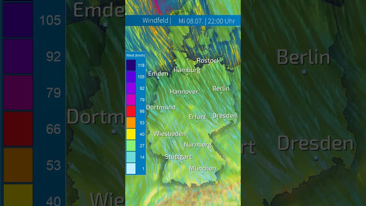 'Ciao Sturmtief' und 'Hallo Hitzewelle'... #wetter #weather #shorts #heatwave #germany #europe