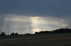 Wasserziehen der Sonne