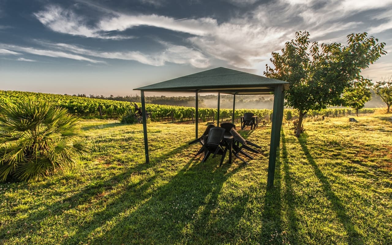 Stylisher Sonnenschutz im Garten: Der Pavillon