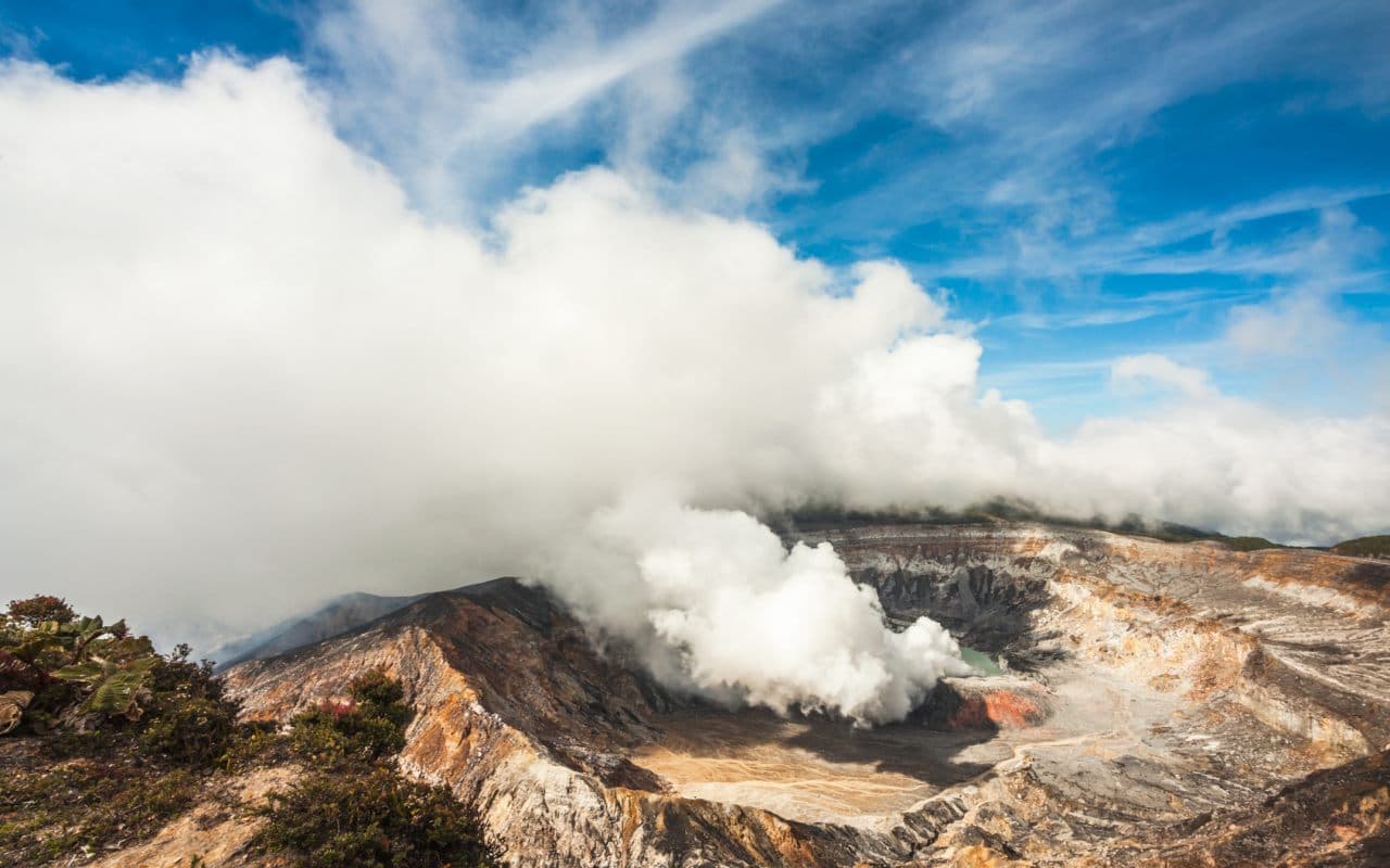 Vulkan Popocatépetl rumort wieder