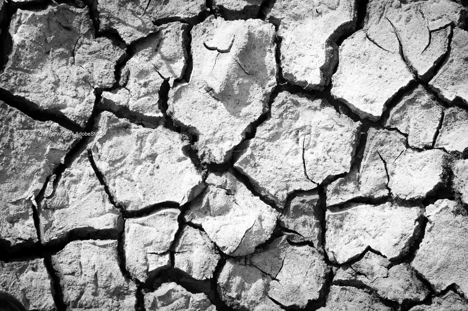 Dürreböden im Süden und Osten: Sturmregen dringt kaum tief ein