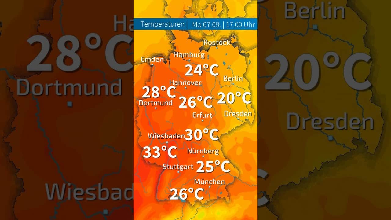 Spätsommerhitze in Deutschland: ungewöhnlich warmer September belastet Kreislauf