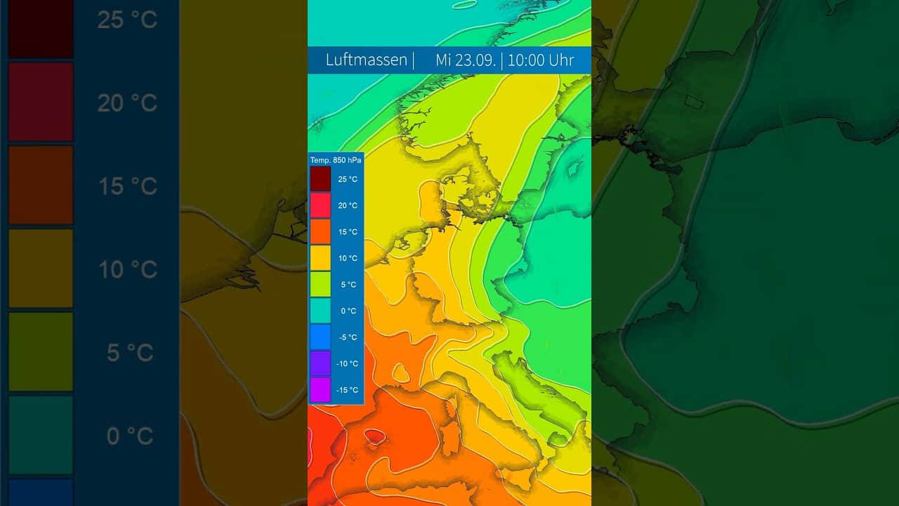 Hitzevorstoß auf 850 hPa: So entwickelt sich das Wetter in Deutschland