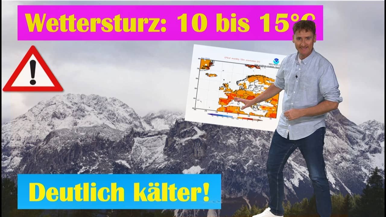 Wettersturz in ganz Deutschland Trend der Großwetterlage bis Oktober!