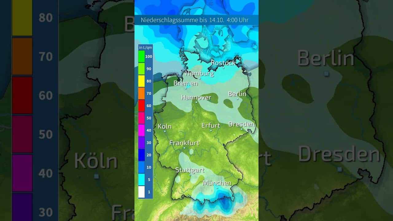 Warme Front bringt Dauerregen: Dürre in Deutschland bleibt bestehen