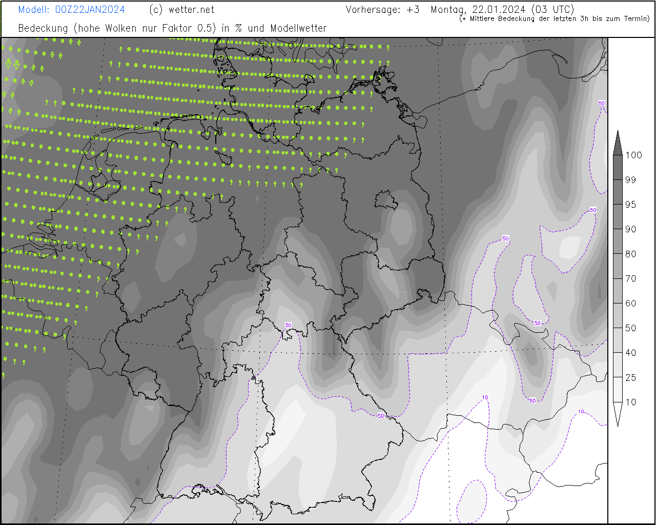 Modellwetter Deutschland